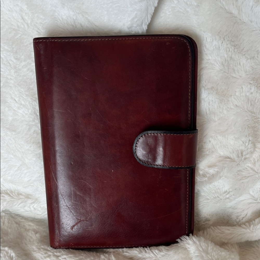 Bosca Rich Brown Leather Cover